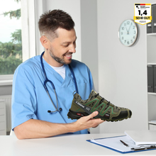 Lade das Bild in den Galerie-Viewer, OrthoTrekking Max - Orthopädische schmerzlindernde Wanderschuhe