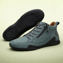 Lade das Bild in den Galerie-Viewer, FussFit – Ergonomische & rutschfeste Barfußschuhe aus Leder | Natürlicher Komfort & Grip