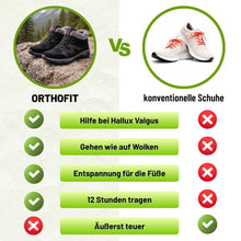 Lade das Bild in den Galerie-Viewer, OrthoFit - Ergonomische, rutschfeste & wasserdichte Trekkingschuhe | Unisex
