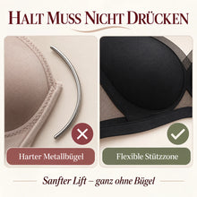 Lade das Bild in den Galerie-Viewer, WohlForm - Der bügellose 4-Zonen-Push Up-BH für bessere Haltung