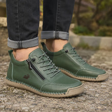 Lade das Bild in den Galerie-Viewer, Feelfree - Orthopädische rutschfeste Komfortschuhe mit Reißverschluss für druckfreien Tragekomfort