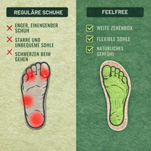 Lade das Bild in den Galerie-Viewer, FeelFree – Schmerzlindernde Barfußschuhe – Unisex | Ergonomisches Design