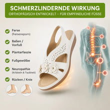 Lade das Bild in den Galerie-Viewer, FloraStep Komfort-Sandale mit Fußgewölbe-Stütze | Rutschfest & Federleicht