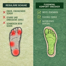 Lade das Bild in den Galerie-Viewer, Fusswohl— Schmerzlindernde Komfort-Sneaker | Federleicht & Atmungsaktiv