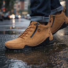 Lade das Bild in den Galerie-Viewer, FussFit – Ergonomische & rutschfeste Barfußschuhe aus Leder | Natürlicher Komfort & Grip