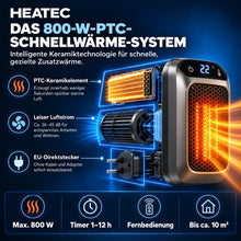 Lade das Bild in den Galerie-Viewer, HEATEC - energiesparende tragbare Komfortheizung mit hoher Heizleistung & Sicherheitssystem ohne Installation | Bis 20 m²
