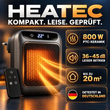 Lade das Bild in den Galerie-Viewer, HEATEC - energiesparende tragbare Komfortheizung mit hoher Heizleistung & Sicherheitssystem ohne Installation | Bis 20 m²