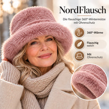 Lade das Bild in den Galerie-Viewer, NordFlausch – Winterhaube mit integriertem Deep-Comfort-Ohrenschutz