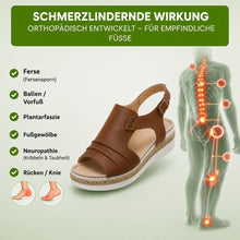Lade das Bild in den Galerie-Viewer, OrthoLuxe - ergonomische schmerzlindernde Komfort-Sandalen