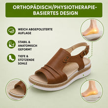Lade das Bild in den Galerie-Viewer, OrthoLuxe - ergonomische schmerzlindernde Komfort-Sandalen