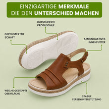 Lade das Bild in den Galerie-Viewer, OrthoLuxe - ergonomische schmerzlindernde Komfort-Sandalen