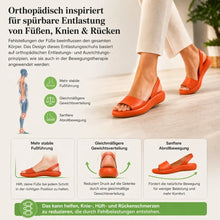 Lade das Bild in den Galerie-Viewer, OrthoSandale – Bequeme Sandalen für Damen | Ergonomische Unterstützung