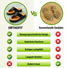 Lade das Bild in den Galerie-Viewer, Orthofit - ergonomische schmerzlindernde Sandalen
