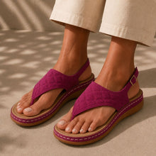 Lade das Bild in den Galerie-Viewer, OrthoKomfort - Damen ergonomische schmerzlindernde Komfort-Sandalen