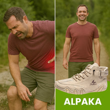 Lade das Bild in den Galerie-Viewer, Alpaka - orthopädische, wasserdichte & rutschfeste Leder-Barfußschuhe für Entlastung bei Rückenschmerzen & Gelenkproblemen