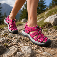 Lade das Bild in den Galerie-Viewer, Orthotrekking - Schmerzlindernde Komfort-Sandalen zum Gehen & Wandern | Rutschfest & Federleicht