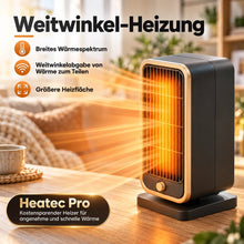 Lade das Bild in den Galerie-Viewer, HEATEC Pro - energiesparende tragbare Komfortheizung mit hoher Heizleistung & Sicherheitssystem ohne Installation | Bis 20 m²