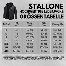 Lade das Bild in den Galerie-Viewer, Stallone - Hochwertige Lederjacke
