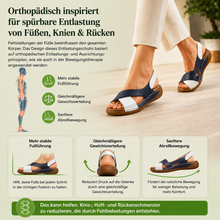Lade das Bild in den Galerie-Viewer, VivaFree - Schmerzlindernde Komfort-Sandalen | Rutschfest & Federleicht