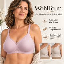 Lade das Bild in den Galerie-Viewer, WohlForm - Der bügellose 4-Zonen-Push Up-BH für bessere Haltung