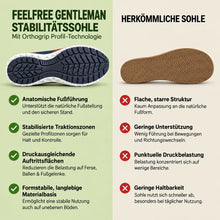 Lade das Bild in den Galerie-Viewer, FeelFree Gentleman – Orthopädischer Herren-Komfortschuh | Rutschfest & Schmerzlindernd