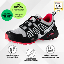 Lade das Bild in den Galerie-Viewer, OrthoTrekking - ergonomische schmerzlindernde Trekking u.- Wanderschuhe - (1+1 Gratis)