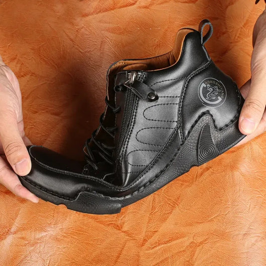 FussFit – Ergonomische & rutschfeste Barfußschuhe aus Leder | Natürlicher Komfort & Grip