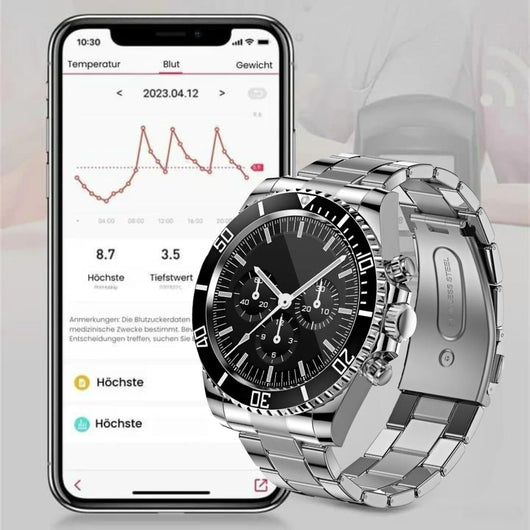 Nexos Pro Smartwatch - Unzerstörbare Gesundheitsuhr (2026)