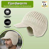 Fjordwarm – Skandinavische Mütze mit Ohrenschutz