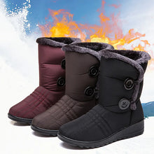 Lade das Bild in den Galerie-Viewer, Orthostiefel - ergonomische &amp; wasserdichte Winterstiefel für Damen
