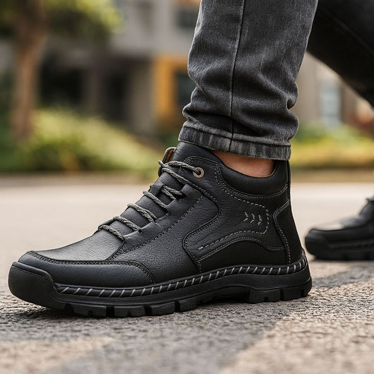 Premium Komfort-Lederstiefel