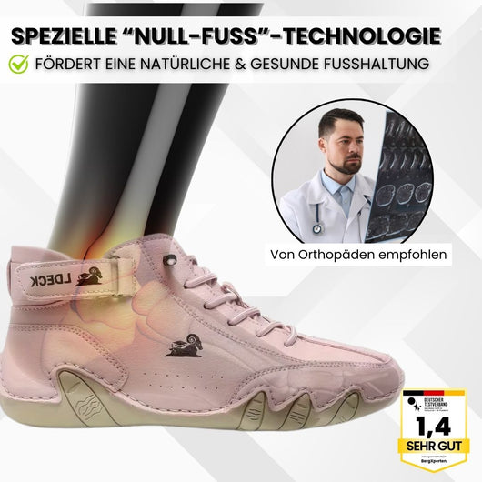 Alpaca – ergonomischer, wasserdichter & schmerzlindernder Barfußschuh