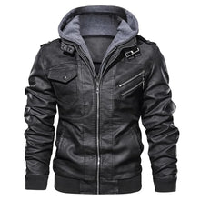Lade das Bild in den Galerie-Viewer, Connery - Hochwertige Lederjacke Herren
