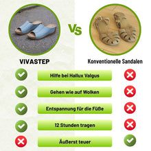 Lade das Bild in den Galerie-Viewer, VivaStep - Schmerzlindernde Komfortsandalen | Ergonomisches Design &amp; Rutschfest
