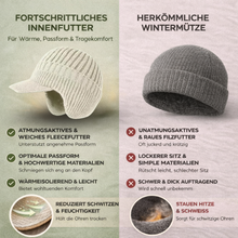 Lade das Bild in den Galerie-Viewer, Fjordwarm – Skandinavische Mütze mit Ohrenschutz
