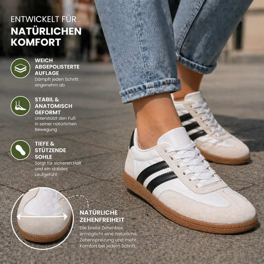 Fusswohl— Schmerzlindernde Komfort-Sneaker | Federleicht & Atmungsaktiv