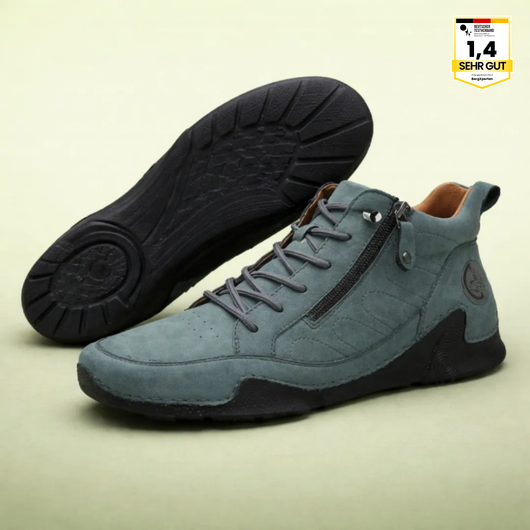 FussFit - ergonomische, schmerzlindernde, rutschfeste Leder-Barfußschuhe