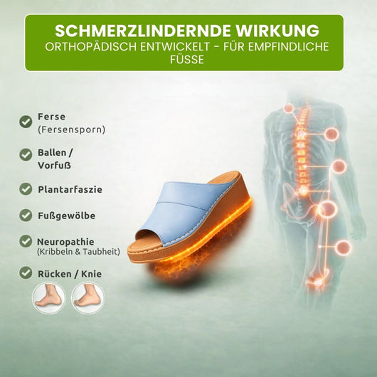 VivaStep - Schmerzlindernde Komfortsandalen | Ergonomisches Design & Rutschfest