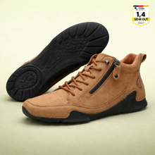 Lade das Bild in den Galerie-Viewer, FussFit - ergonomische, schmerzlindernde, rutschfeste Leder-Barfußschuhe