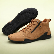 Lade das Bild in den Galerie-Viewer, FussFit – Ergonomische &amp; rutschfeste Barfußschuhe aus Leder | Natürlicher Komfort &amp; Grip