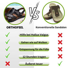 Lade das Bild in den Galerie-Viewer, OrthoFeel - ergonomische schmerzlindernde Sandalen
