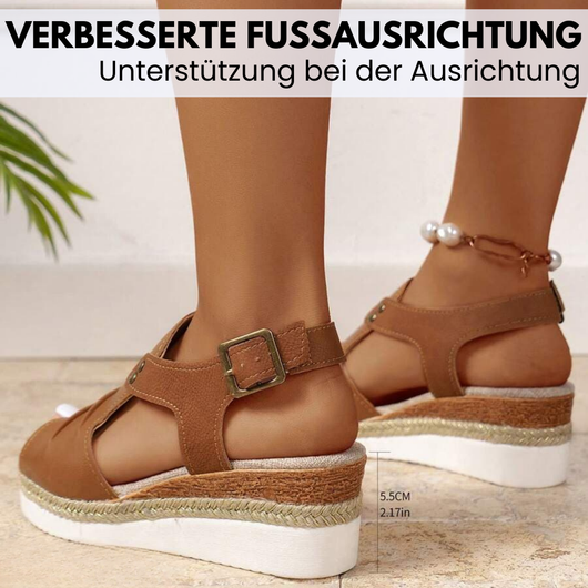 OrthoLuxe - ergonomische schmerzlindernde Sandalen für den Sommer