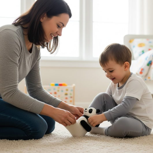 Huggy Socken für Kinder - Nie wieder kalte Füße – Kinder lieben diese Kuschel-Socken