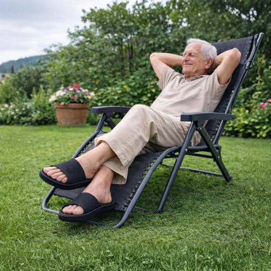 OrthoSlipper – Anatomisch stützende Komfort-Pantoletten | Ergonomisches Design