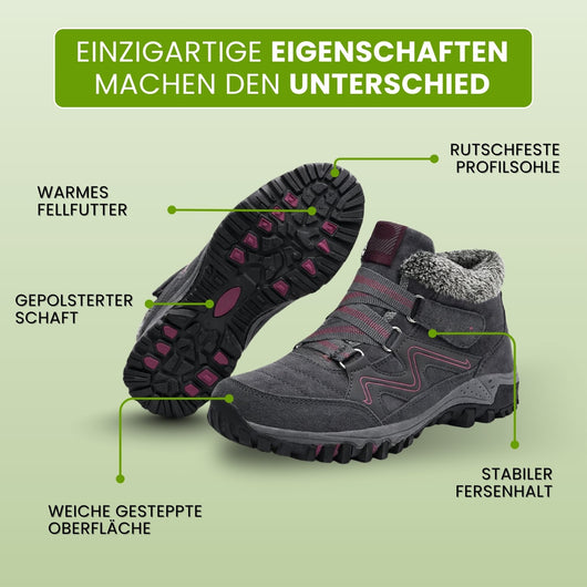 OrthoFit - Ergonomische, rutschfeste & wasserdichte Trekkingschuhe | Unisex