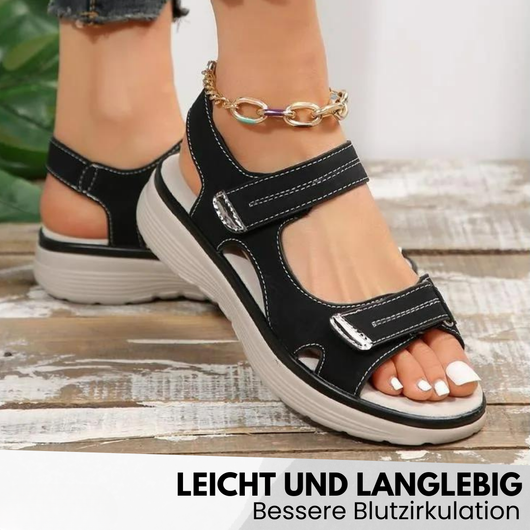OrthoKlara - ergonomische,  schmerzlindernde & rutschfeste Sandalen für Damen
