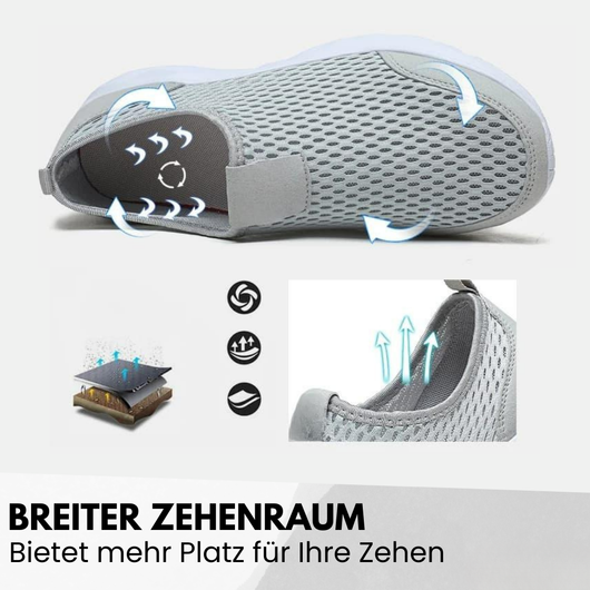OrthoGo - schmerzlindernder, federleichter und wasserfester Ortho Schuh