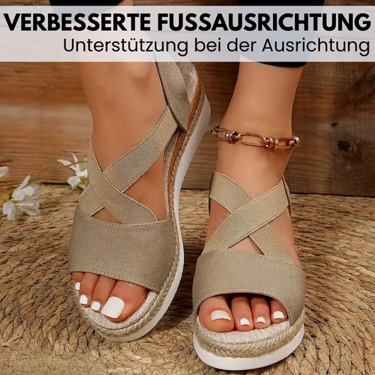 OrthoStella - ergonomische schmerzlindernde Sandalen für Damen