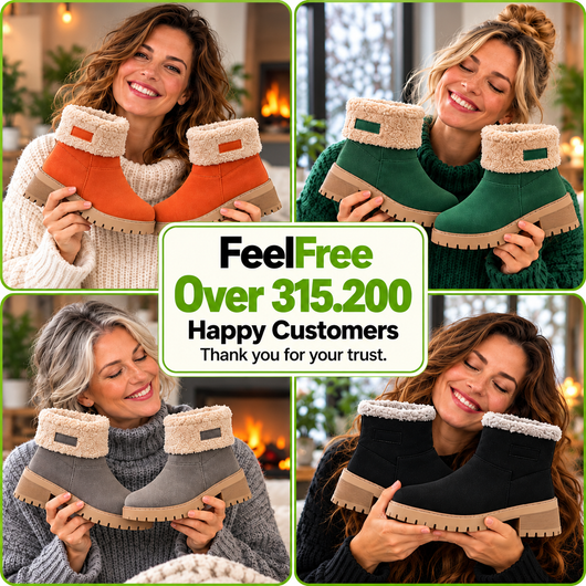 FeelFree - ergonomische, rutschfeste & wasserdichte Stiefel für Herbst und Winter 2026
