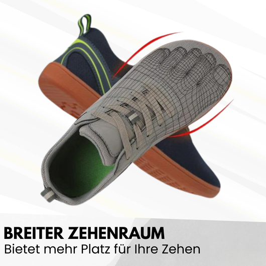 Zerostep - ergonomische schmerzlindernde Barfuß-Sneaker